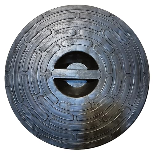 Tapa redonda de PE para fosa séptica de 20 cm que evita malos olores e inundaciones 2