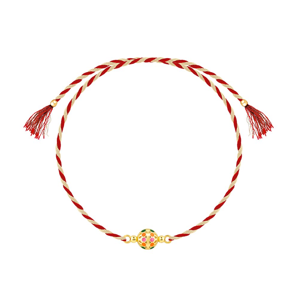 GIVA 925 Silver Golden Charming Ball Rakhi|Raksha Bandhan Rakhi for Brother | Gift for Men & Boys| With Certificate of Authenticity and 925 Stamp (B0C9ZZFS7N) Amazon Price History, Amazon Price Tracker