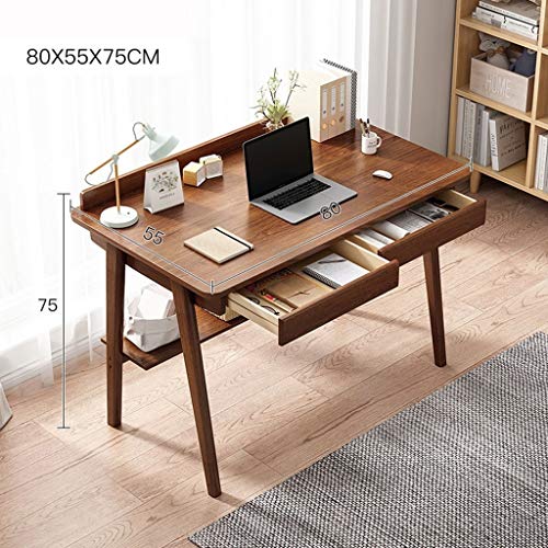 Table d'ordinateur pour chambre à coucher et bureau à domicile compact