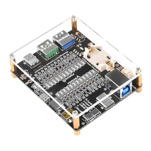 Nucelit Testeur de connexion USB universel pour plusieurs types de câbles Fonctionnement sur batterie Test d'insertion d'alimentation externe Détection de...