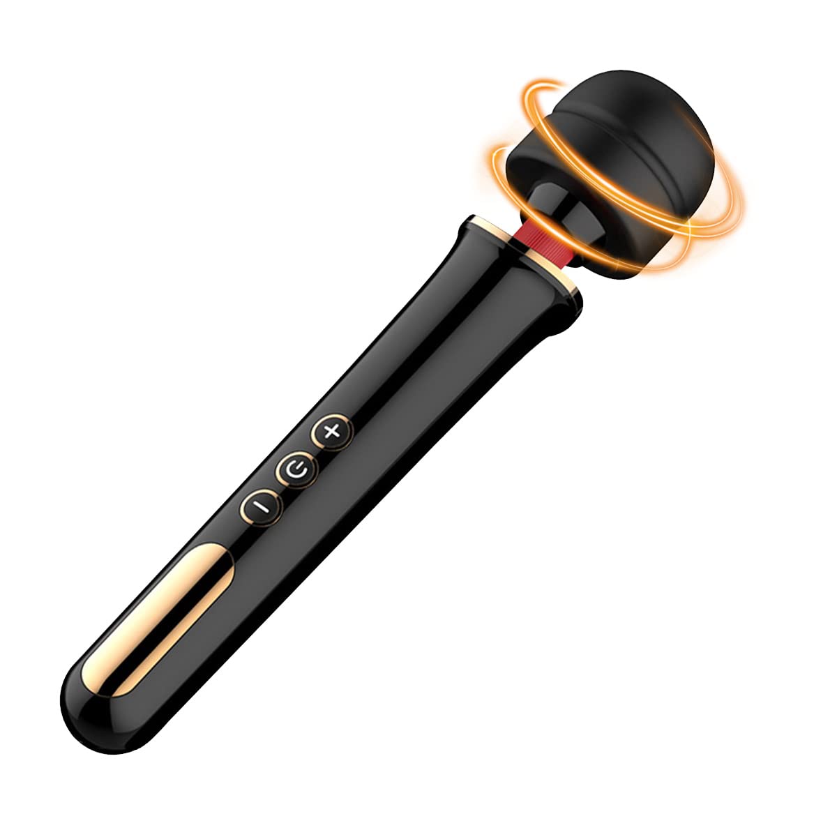 Silent Wireless Electric Handheld Massager 15 Powerful Patterns for Massage Body Back Neck Waterproof USB Rechargeable