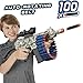 Electric Automatic Toy with Scope, JakMean Toy Blaster with 30 Dart Clips and 100 Foam Darts, Outdoor Shooting Games Toys for 6-12 Year Old Boys & Girls Adults, Gifts for Birthday Xmas, Green