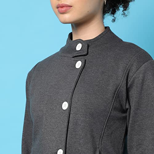 Image of PINACOLADA Women's Puffer Regular Fit Bomber Jacket For Winter Wear | Standing Collar | Full Sleeve | Zipper | Casual Jacket For Woman & Girl | Western Stylish Jacket For Women