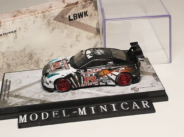Amazon | KJM 1/64 日産 GT-R R35 LB Works Liberty Walk Zero Fighter