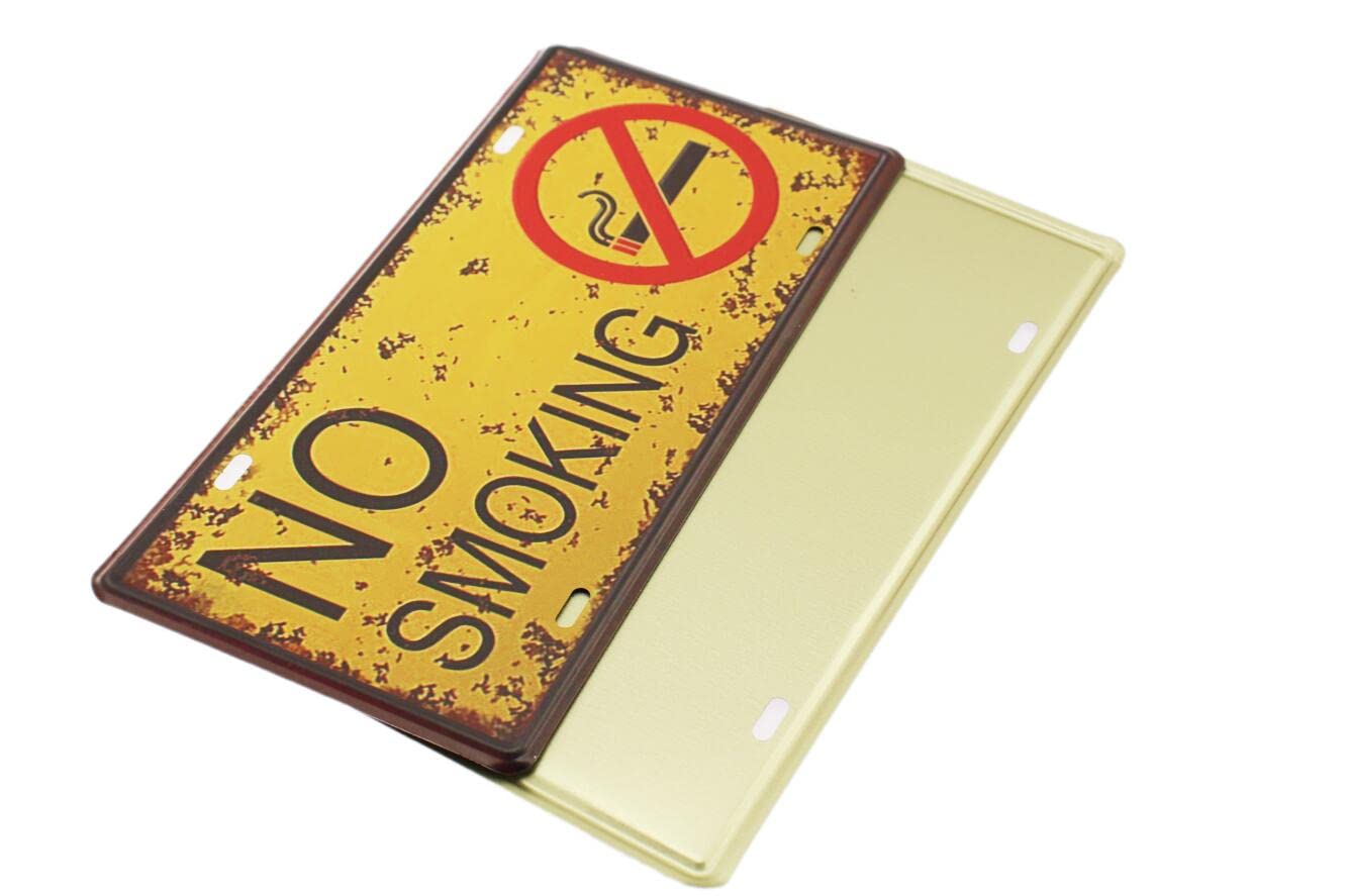 アンティーク　メタル　サイン　プレート看板　NO SMOKINGブリキ　アメリカ Amazon | VIEAURA 禁煙プレート NO SMOKING アメリカン ブリキ