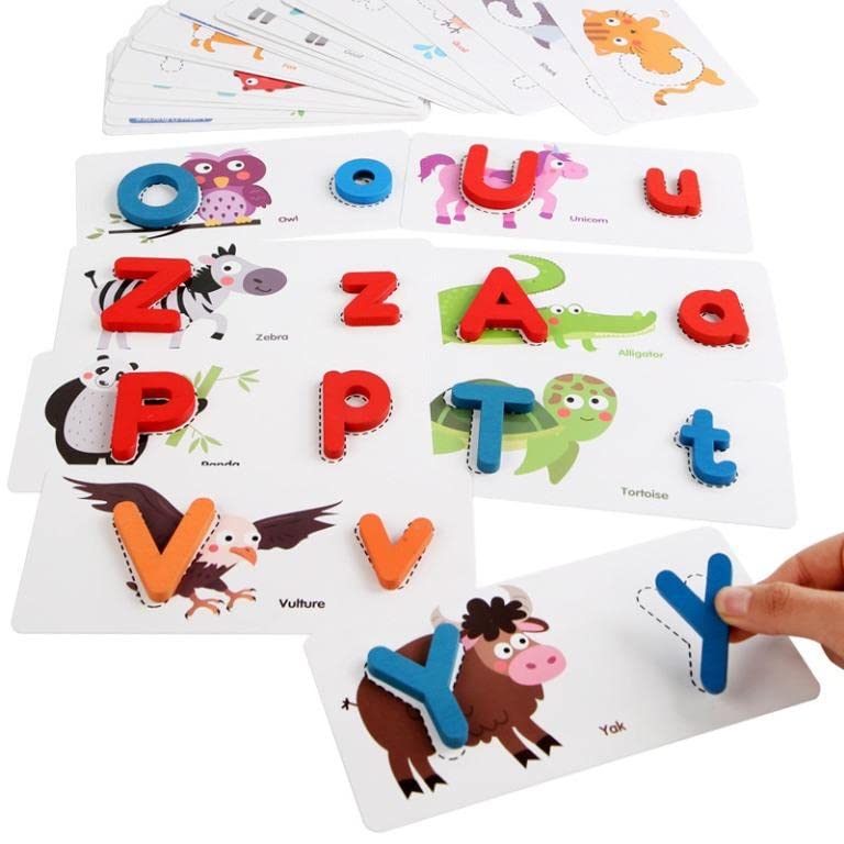 Image of PLUSPOINT Wooden Toy Collection Kit Toy for Kids (Match n Trace)