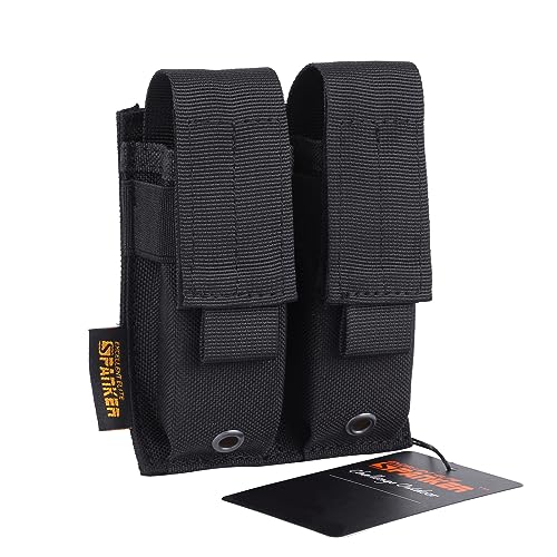 EXCELLENT ELITE SPANKER Funda Molle para Cargador de Pistola Simple/Doble Cargador...