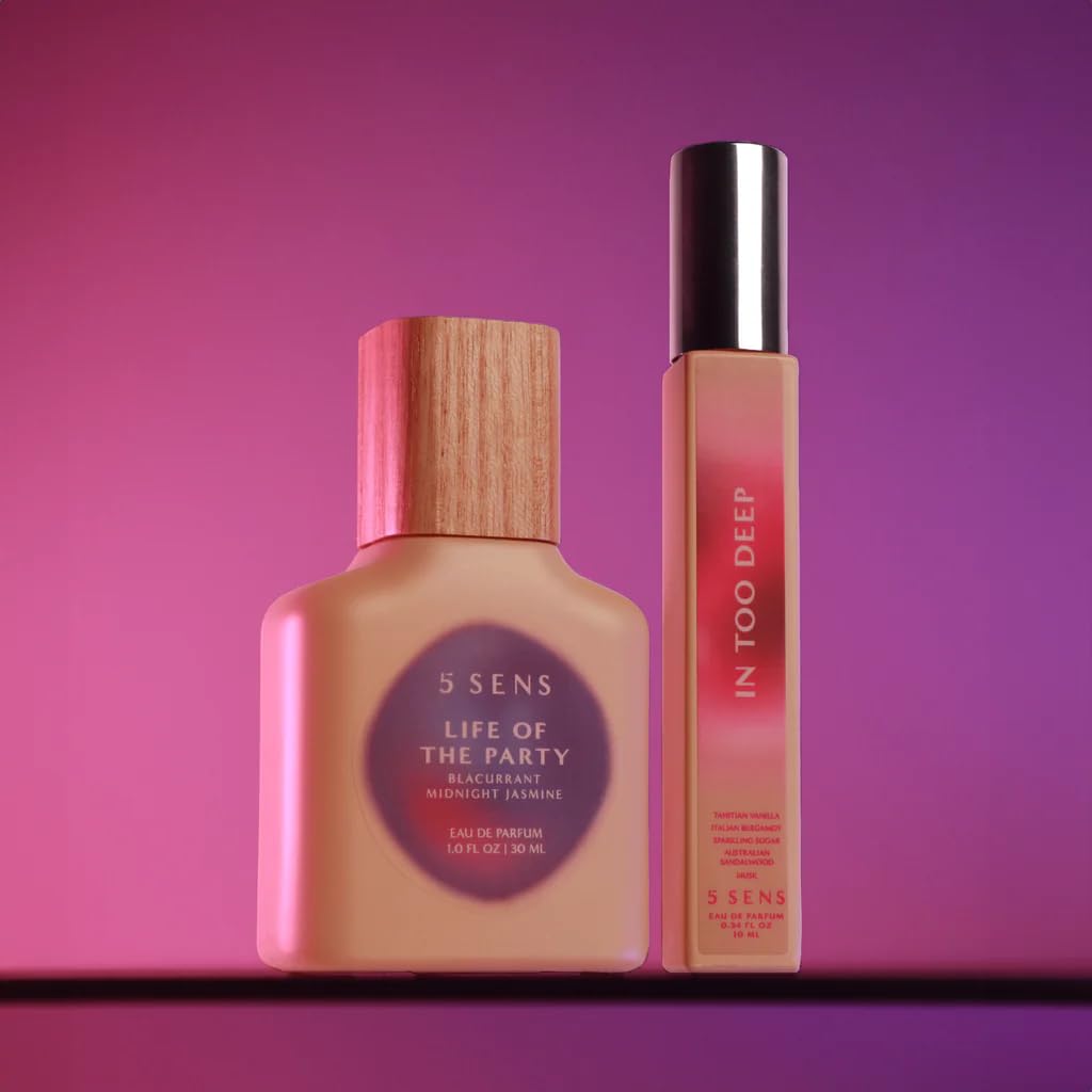 5 SENS Mood Mix Eau de Parfum Gift Set – Life of the Party (30ML) & In Too Deep (10ML) – Bold & Subtle Fragrance Duo for Men & Women – Travel Size Included - Image 7