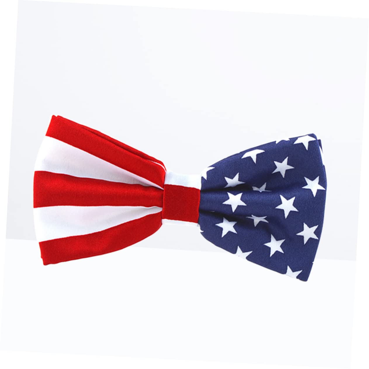Didiseaon Fourth of July Star Flag Bow Tie American Independence Day Decor Photo Props for Men
