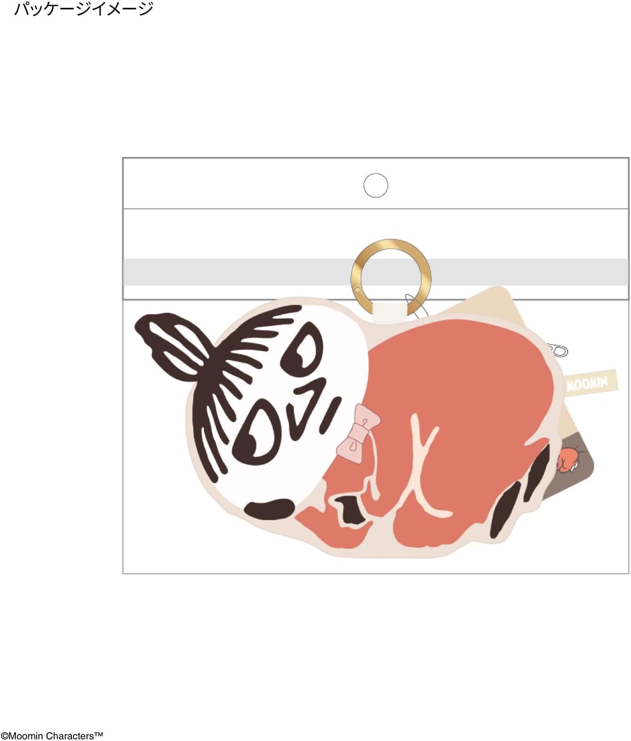 Gourmandies Moomin Earphone Multi-Pouch Little My MMN-229B