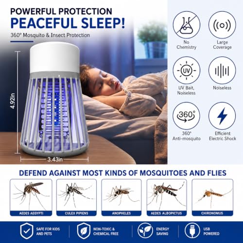 Image of Mosquito Killer Lamp for Small Room | Electric Mosquito Trap