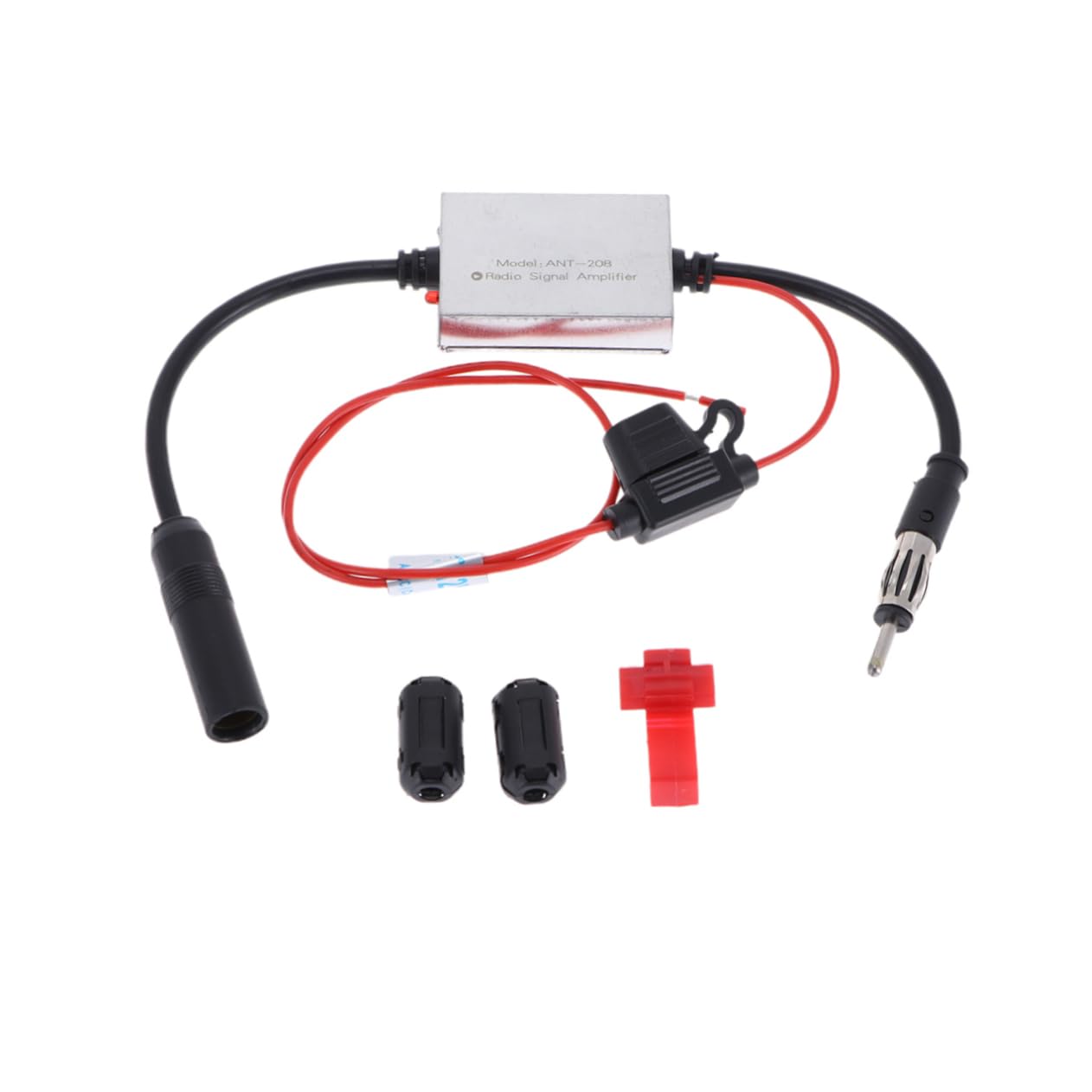 Amplificador de Antena para Coche Ant-208 12-24v Plástico