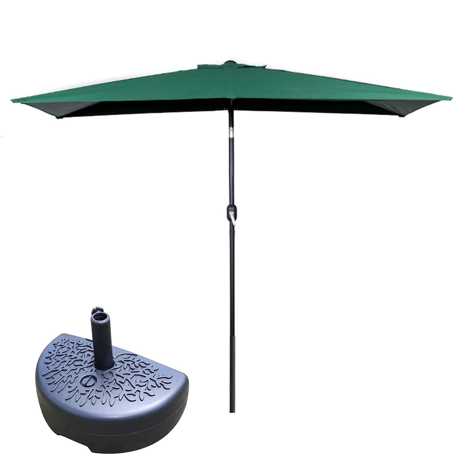 9 umbrella patio 9-Foot Outdoor Patio Umbrella -Hexagonal Basic Push-Tilt