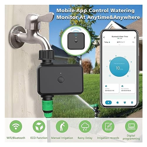 Minuterie d'arrosage WiFi et programmateur de jardin connecté