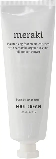 Meraki Fußcreme mit Carbamid - Feuchtigkeitsspendende Hautpflege für vitale Füße