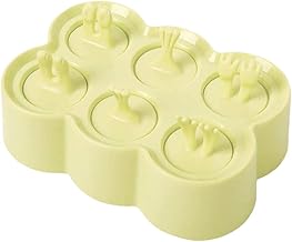XLKJ Popsicle Mold Set, Reusable Ice Lolly Moulds, Ice Pop Maker Mold, Mini Ice Cream Mold for Children, Silicone Ice Pop Maker for Kids Adults DIY Popsicle Mold