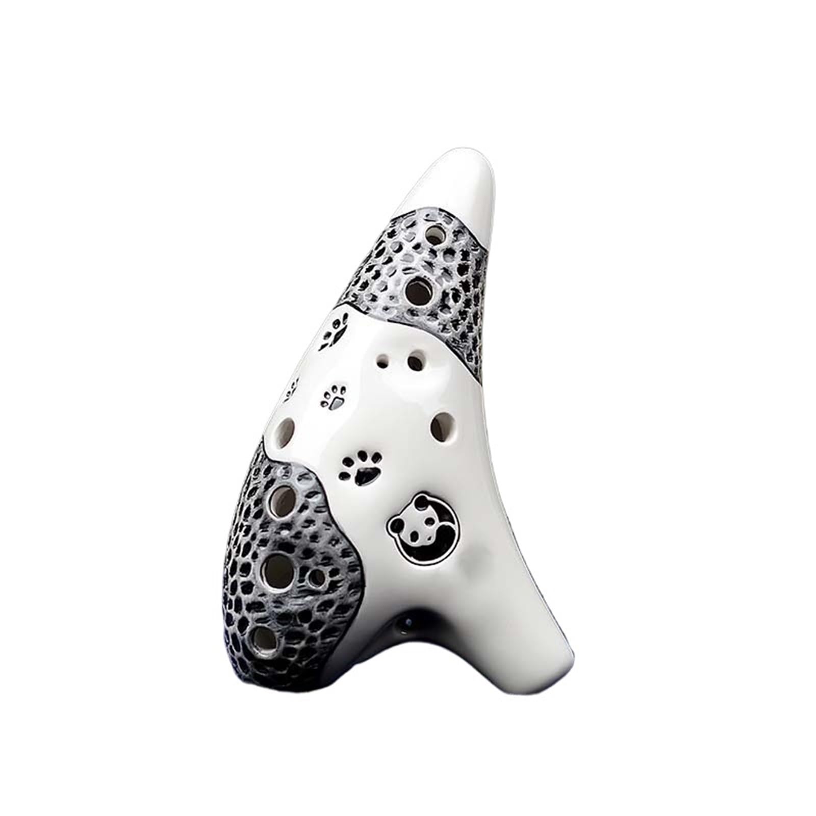 Ocarina instrumento Ocarina De 12 Agujeros Con Clave Alto C Para Principiantes Profesionales(Seven-piece set)