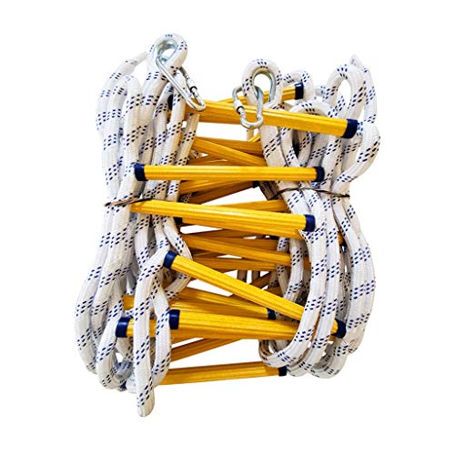 Soft Safety Ladder Fire Emergency Rope Ladder, Soft Safety Escape Ladders,Outdoor Lifesaving Home Climbing Engineering Ladder,Children Climbing Frames Fire Escape Ladders (Size : 5m)