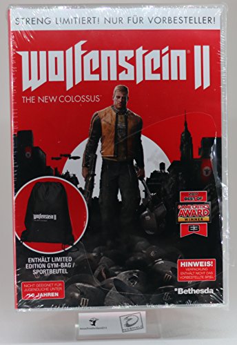 Preisvergleich Produktbild WOLFENSTEIN 2 The New Colossus limited Edition Gym-Bag / Sportbeutel