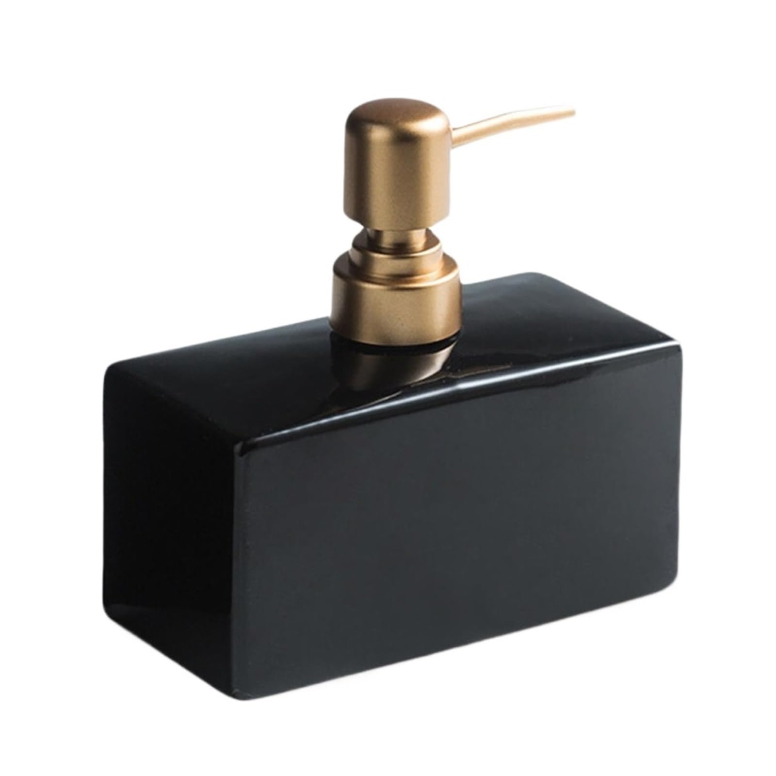 Ugzxcvbn Black Ceramic Soap Dispenser, Ceramic Soap Dispenser 400Ml Lotion Pump Bottle For Bathroom Kitchen Home Multicolor
