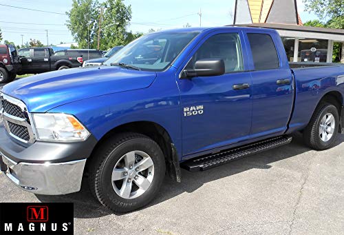 Estribos tipo Blow Molding negros para Dodge Ram 1500 miniatura 2