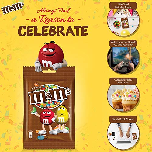 Image of M&M's Milk Chocolate Candies - 100g (Pack of 3)