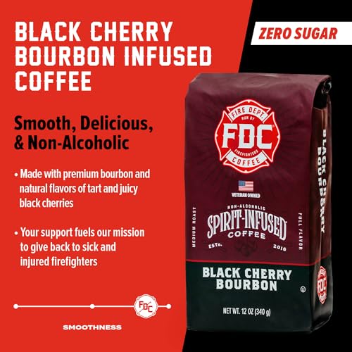 Fire Department Black Cherry Bourbon Coffee