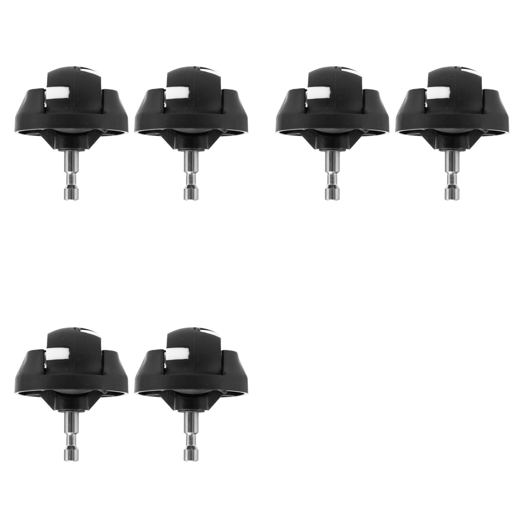 Hndhbfgrt 6Pcs Wheel Replacement Accessories for A4 A4S A40 Robot Vacuum Cleaner