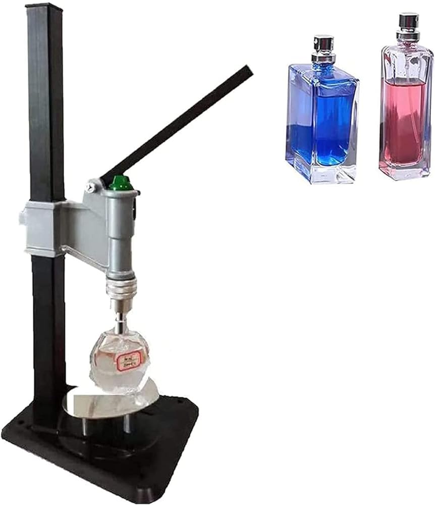 YXZYFPP Perfume Capper Tool - Manual Handheld Crimper Sealing Machine for Vials, Stainless Steel Press Capping Device for DIY Fragrance Bottling (size_name 15mm)