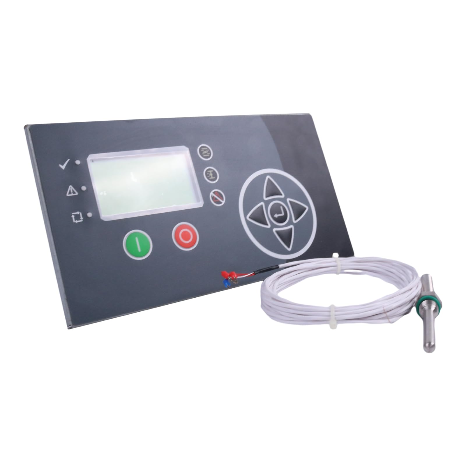 HOLDWELL Compressor Controller Xe-70M front view with included temperature sensor