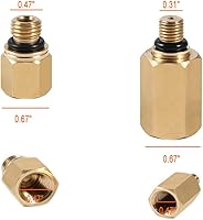 Vista 3 de Kit de Prueba de Fugas de Adaptadores de Riel de Aceite y Herramienta de Acoplamiento de Prueba de Aire de Válvula IPR Bomba de Aceite de Alta