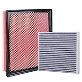 CA11895 Engine Air Filter and CF10285 Cabin Air Filter kit Compatible with 2014-2022 Toyota Sequoia