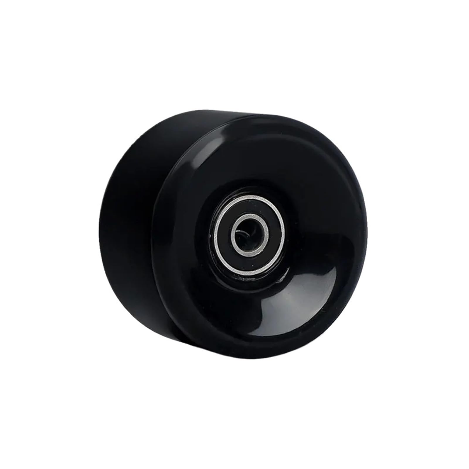 Générique Compatible avec Les Roues en PU Noir 65x36MM 78A, roulements ABEC-9 for Patins à Double rangée, Skateboard AMB289