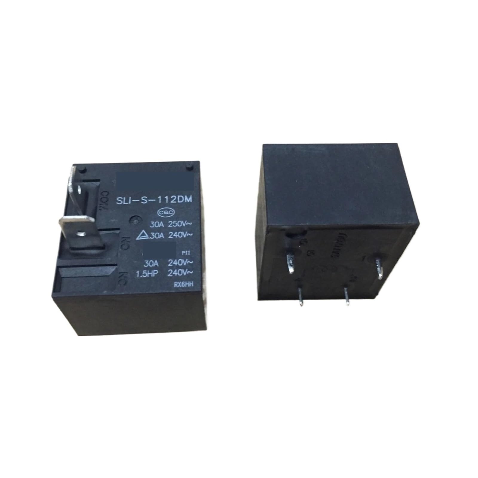 Relé SLI-S-112DM de 12 V CC, 30 A, 250 VA, for refrigerador, aire acondicionado, calentador de agua, lote de 10 unidades