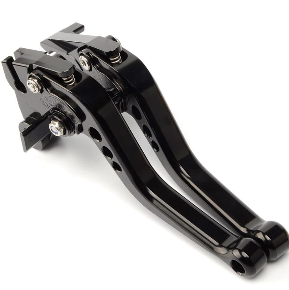 ESPEEDMTC dla Kawasaki Vulcan S 2015-2022 6-stopniowy zmodyfikowany CNC stop aluminium regulowana krótka dźwignia sprzęgła hamulca akcesoria (czarny)