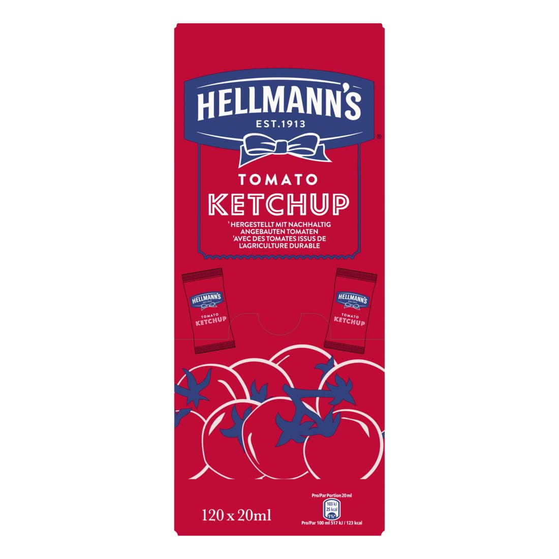 Hellmann's Tomato Ketchup 120x20ml
