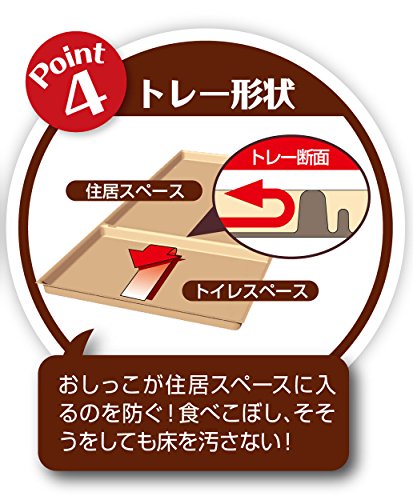 ペティオ (Petio) トイレのしつけが出来る ドッグルームサークル ブラウン レギュラー の商品画像 8