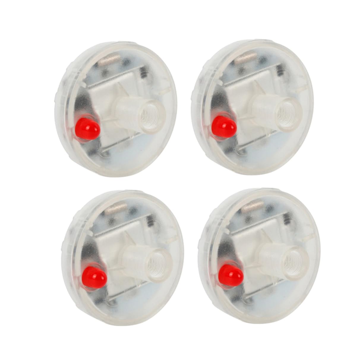 Ciieeo 4Pcs Solar Wheel Light LED Tire Lamp for Car Motorcycle Easy Install Flash Modes Colors Enhance Night Safety Decoration