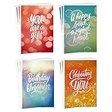 Hallmark Religious Birthday Cards Assortment (Birthday Blessings, 12 Cards and Envelopes)