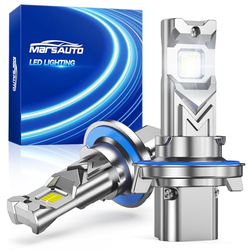 Image of Marsauto M1C H13 /9008 40000LM Fanless LED Bulbs, 6500K IP68 - 2 Pack | 1:1 mini no adapter, plug & play, fits Ford F-150 Chevy Silverado, IP68 waterproof, canbus ready
