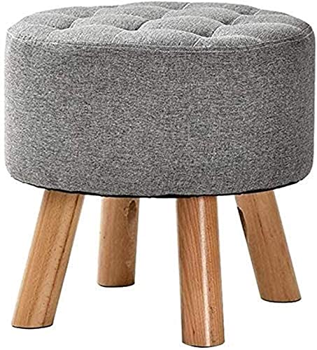 Tabouret de salon en bois pour soulager les jambes lourdes G