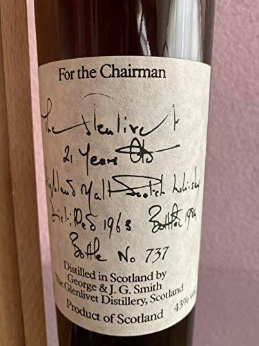 GLENLIVET For the Chairman Reserve 21years old whisky N.737-0,7L - DE – Bild 6