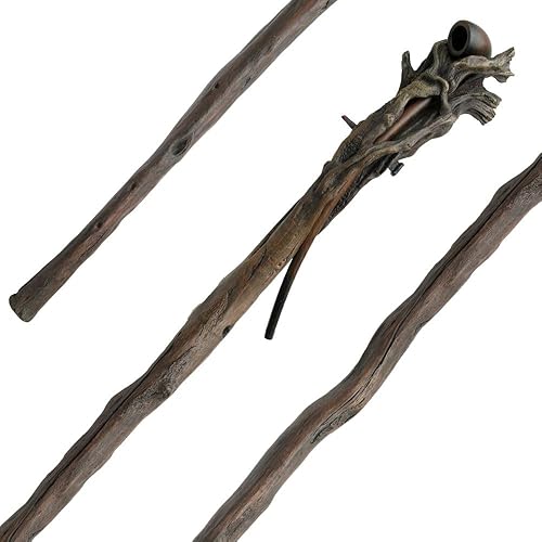 United Cutlery UC3108 Hobbit Staff of Gandalf Cuchillo con tubo y pantalla, gris