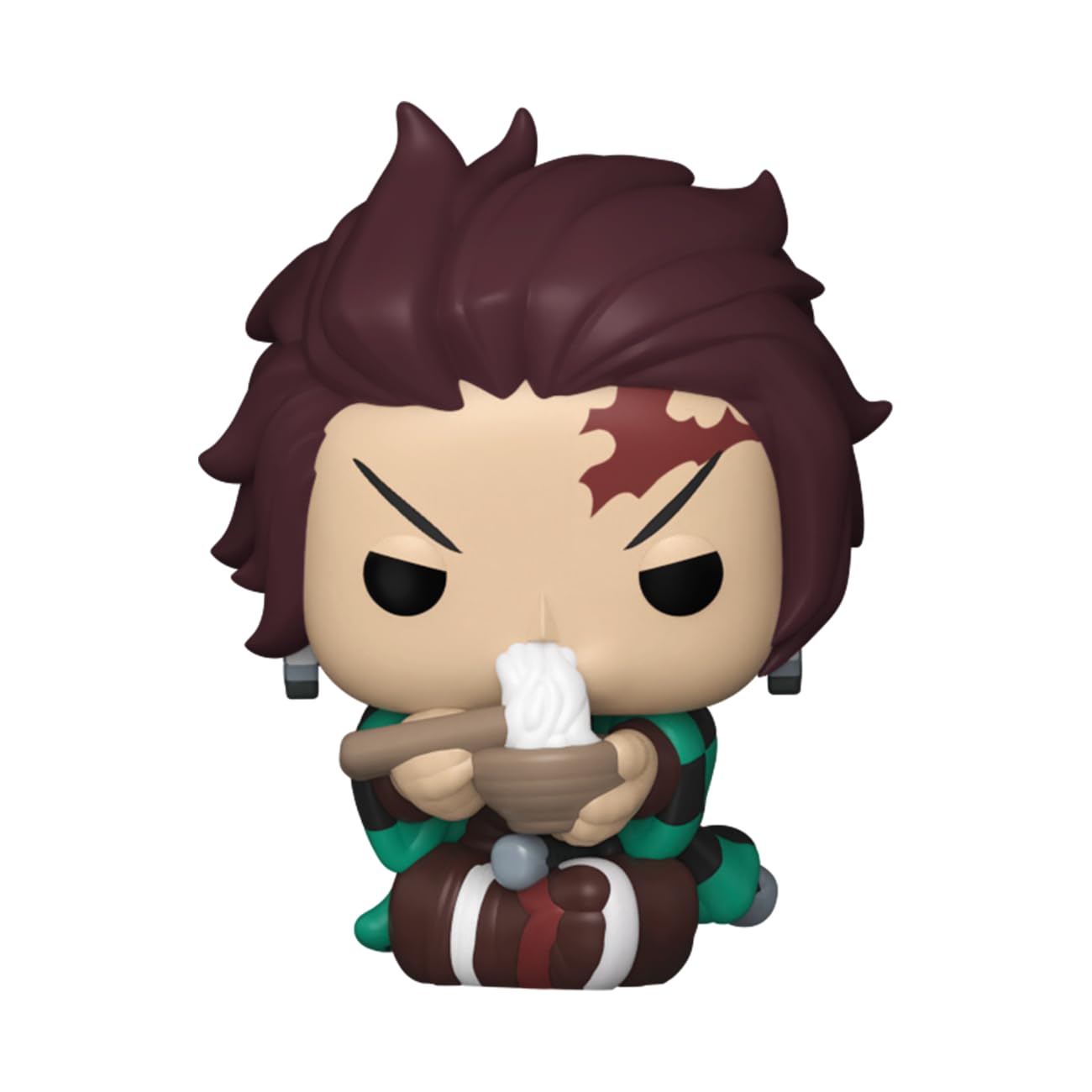 Funko Bitty POP! Demon Slayer- Tanjiro - 4 sztuki - 0,9 cala (2,2 cm) do kolekcjonowania - półka na wyświetlacz z możliwością układania w stos - pomysł na prezent - na torebki imprezowe - nakładka na