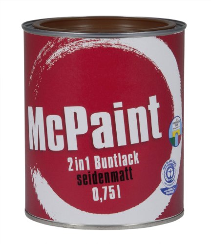 McPaint, Vernice colorata 2 in 1, 0,75 l, colore