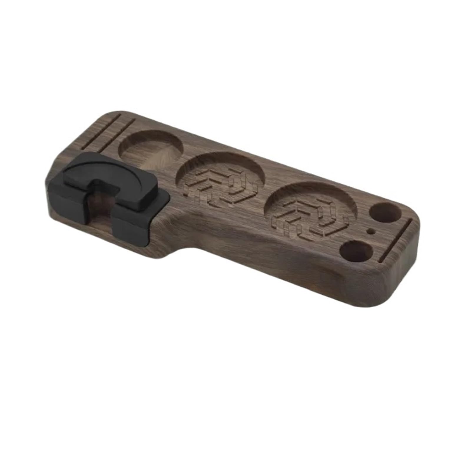 Supporto for Portafiltro Con Supporto for Stazione Antimanomissione for Accessori for Caffè Espresso Da 51 Mm 53 Mm 58 Mm, Supporto Costante(Wood Grain)