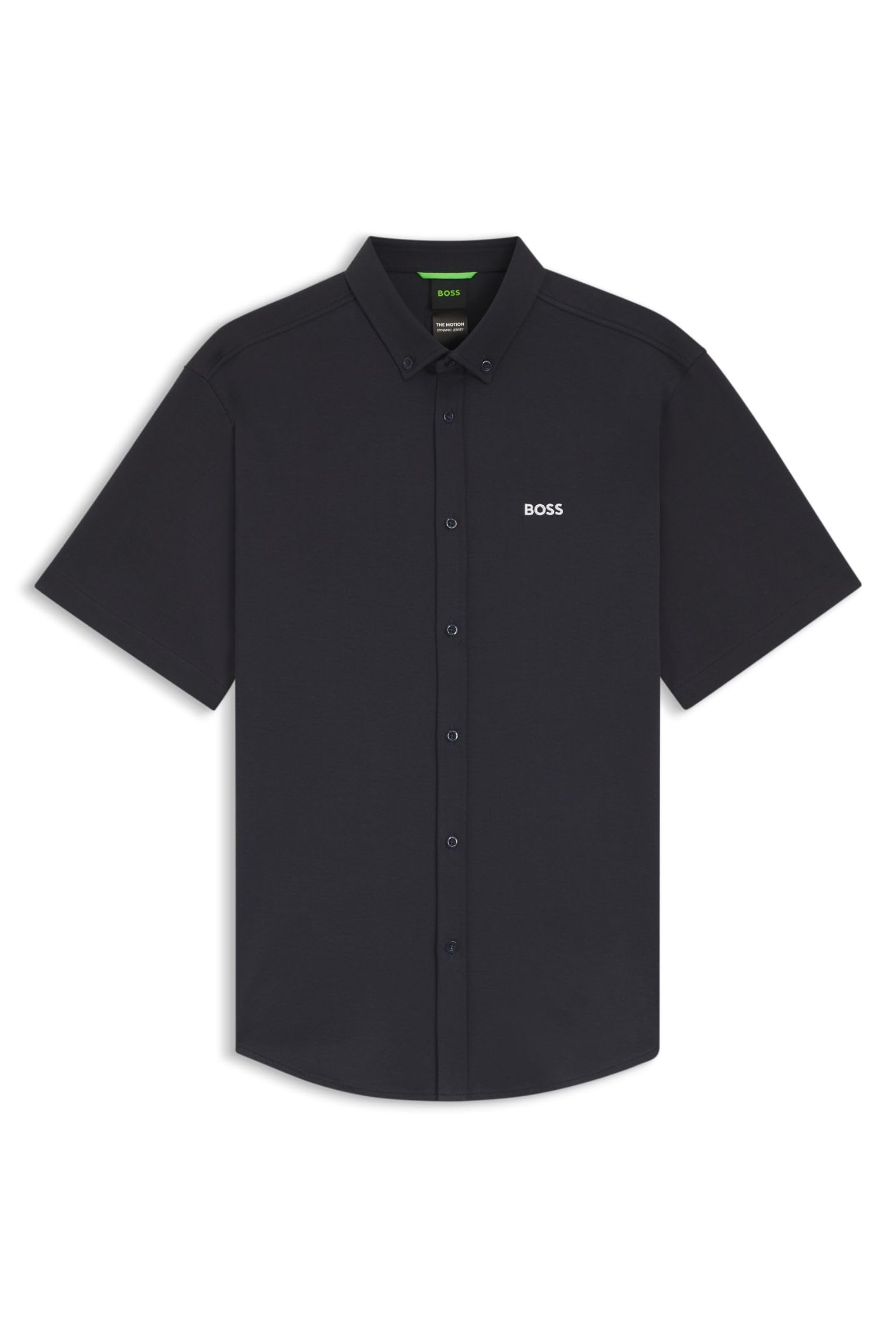 BOSS Mens ST Motion S Regular-fit Shirt in Cotton Jersey