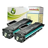 2 Pack Ink4work© DB1160 Compatible Toner Cartridge For Dell B1160, B1160w, B1163w, B1165nfw (331-7335, HF442)