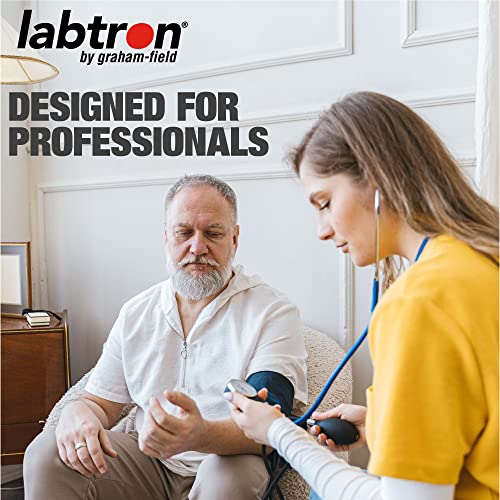 Image of Graham-Field Manual Blood Pressure Monitor - Adult Size, Blue BP Cuff with Aneroid Gauge and Carry Case
