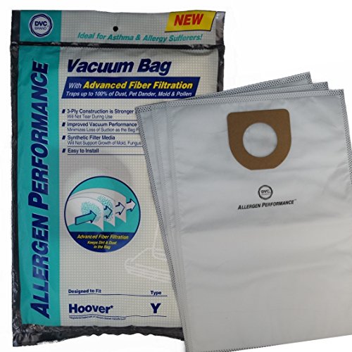 DVC Replacement For Hoover Y 464694 Synthetic Bag...